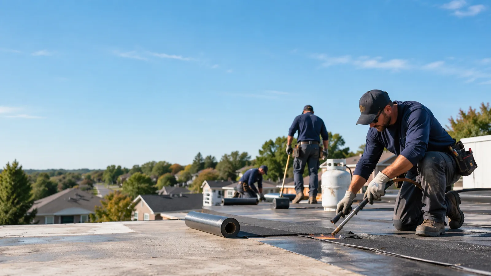 Flat Roof Leak Repair providers in Olla, LA